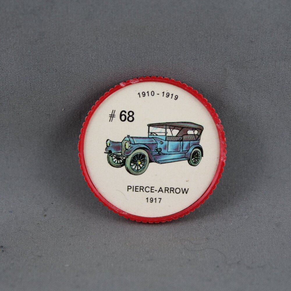 Jello Car Coins -- #68 of 200 - The Pierce-Arrow